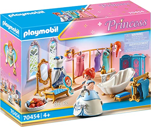 PLAYMOBIL Princess 70454, Bagno Reale con Vasca, dai 4 Anni