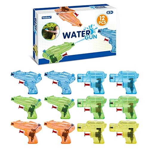 YouCute 12x Mini Pistola ad Acqua per Bambini Gioco liquidator