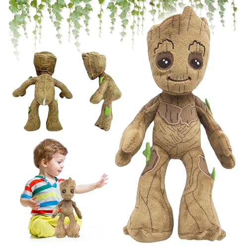 YISKY Groot Peluche Giocattolo, Groot Bambola, Groot Cuscino Peluche, Groot Plush Toys, Groot Plush Figure, Tree Man
