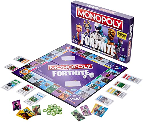 Hasbro Monopoly Fortnite Gioco In Scatola, Stagione 2, Edizione Italiana