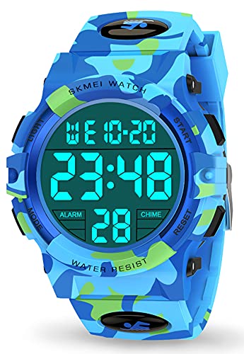 Dislocati orologio bambino, Regali 3-9 anni maschio femmina digitale natale ragazzo 10 11 12 13 14 15 anni sportivo