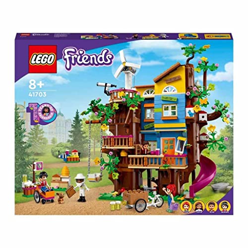 LEGO Friends Casa sull'Albero dell'Amicizia con Mini Bamboline di Mia e River, Giochi per Bambina e Bambino da 8 Anni in