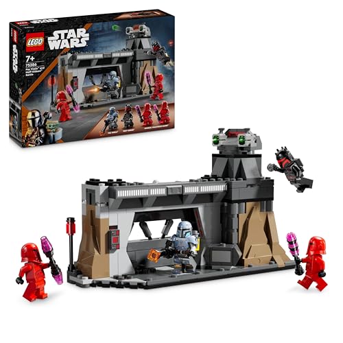 LEGO Star Wars Battaglia tra Paz Vizsla e Moff Gideon, Giochi d'Avventura per Bambini da 7 Anni, Set da The Mandalorian