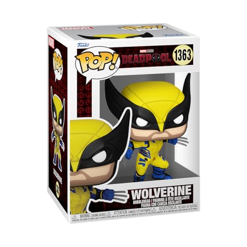 Funko POP! Marvel: Deadpool & Wolverine - Wolverine - Figura in Vinile da Collezione - Merchandising Ufficiale -