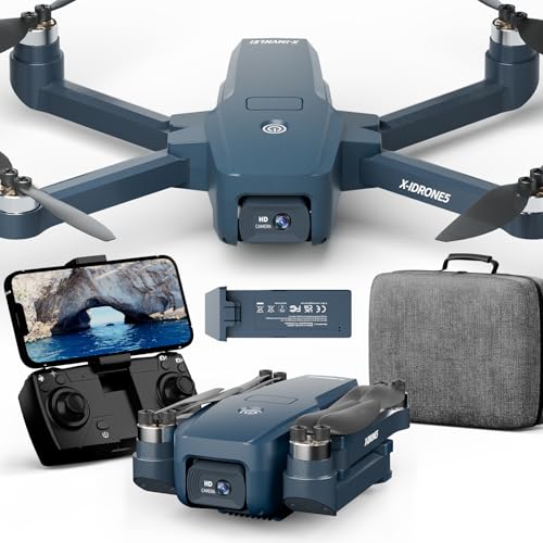 GPS Drone con telecamera 4K, Velocità massima 40 km/h, Droni Professionali Con Motore Brushless, FPV RC Quadcopter