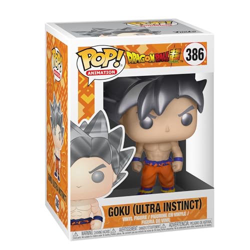 Funko Pop! Animation: DBS - Goku - (Ultra Instinct Form) - Dragon Ball - Figura in Vinile da Collezione - Idea Regalo -