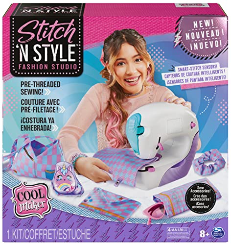 Cool Maker Stitch 'N Style Fashion Studio , Macchina da Cucire per bambini e bambine ,