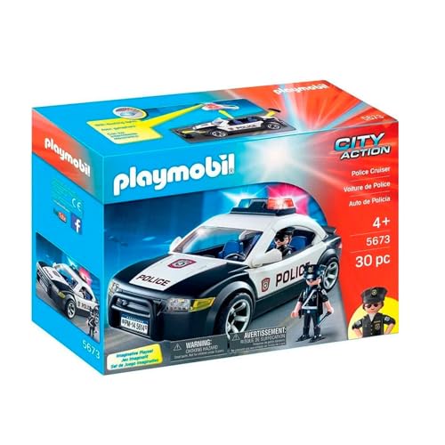 PLAYMOBIL City Action: Police Cruiser, Personaggi, Colore Multicolore, 5673