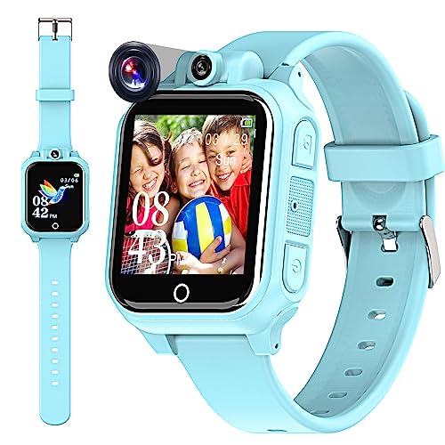 Umblue Smartwatch per Bambini, Orologio Intelligente Bambini, Regalo Bambini, Giochi Bambini, 14 Giochi, Musicale,