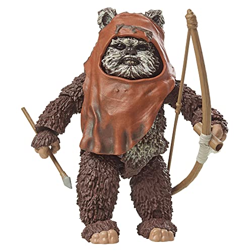 Star Wars Hasbro The Black Series, Wicket, Action Figure collezionabili per Adulti da 15 cm per Il 40° Anniversario del