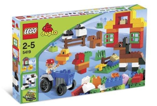 LEGO Duplo 5419 - Costruisci la Tua Fattoria, Pietre, Pannelli e Accessori