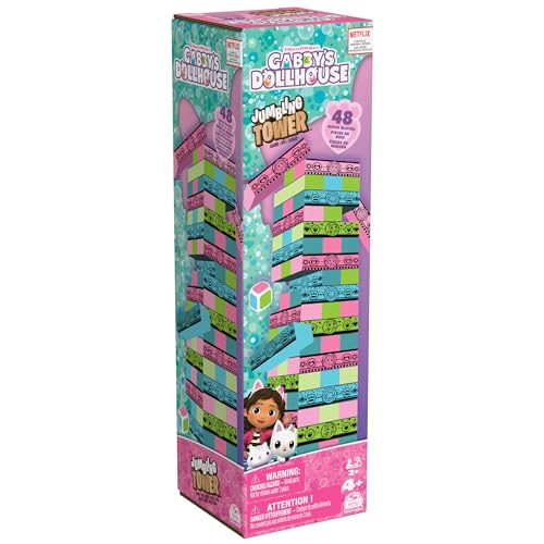 Editrice Giochi, La Casa delle Bambole di Gabby, Jumbling Tower della Casa delle Bambole di Gabby, Blocchi di Legno