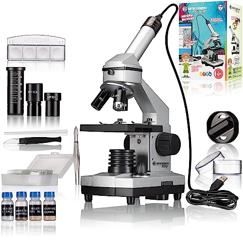 Bresser Junior Microscopio con Camera Oculare