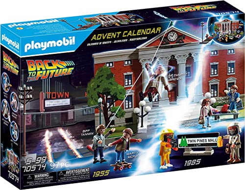 Playmobil - Ritorno al Futuro Calendario dell'Avvento, 70574