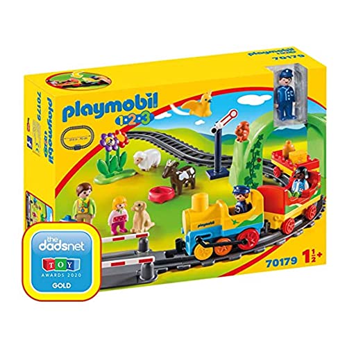 PLAYMOBIL 1.2.3., 70179, Il Mio Primo Trenino per Bambini dai 18 Mesi