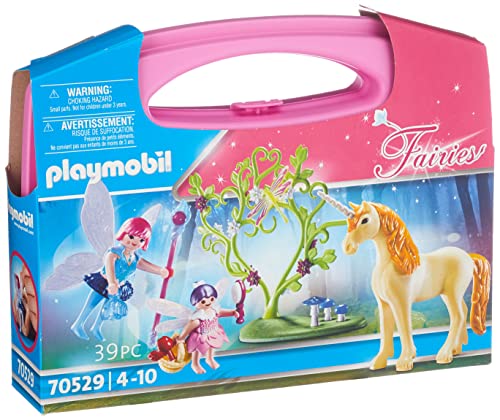 Playmobil - Carrying Case Fata con Unicorno, 70529