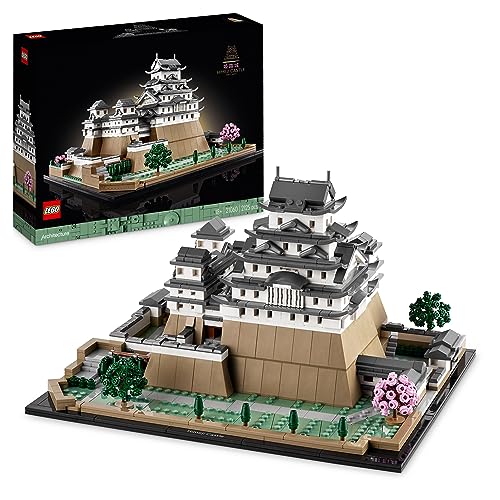LEGO Architecture Castello di Himeji, Kit Modellismo per Adulti da Costruire, Collezione Monumenti, Idea Regalo Creativa