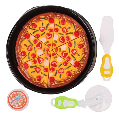 FLYPOP'S - Pizza Party - Gioco di Imitazione - 033632 - Multicolore - Plastica - Cucina - Giocattolo per Bambini -