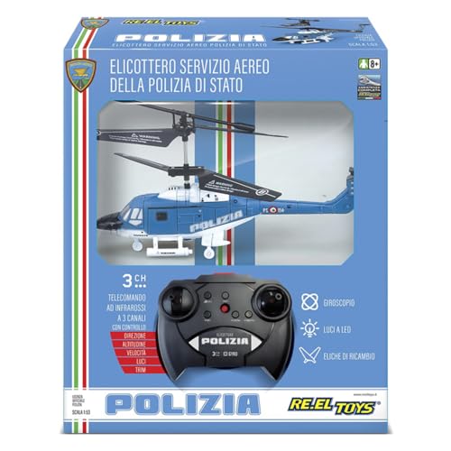 RE-EL TOYS - Elicottero della Polizia di Stato - 0440