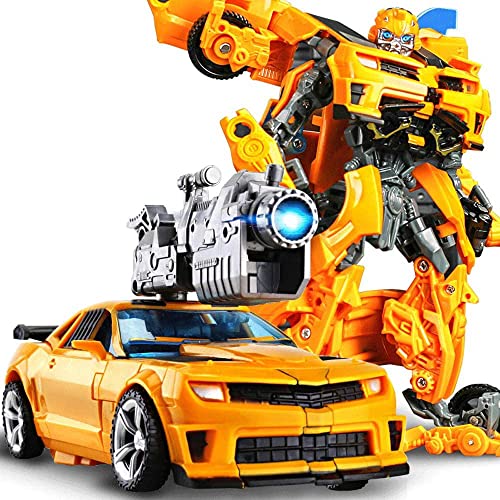 Giocattoli Transformers Bumblebee,Action Figure da 22 cm, Guerriero del cielo, Guerriero del filo, Optimus Prime, King