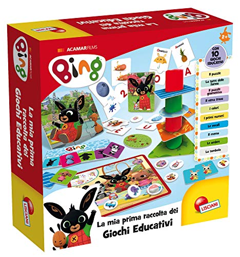 Liscianigiochi 75867 Bing Raccolta Giochi Educativi Baby, Multicolore